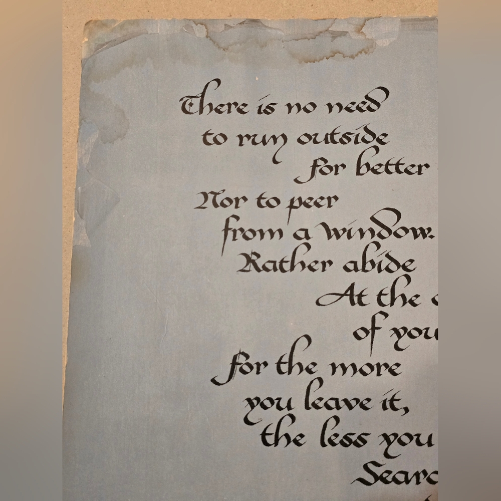 Vintage High Tide 'Metamorphasis' By Hermann Hesse - Picture 11 of 13